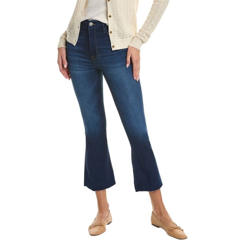 FRAME Denim Le Super High Crop Mini Umma Bootcut Jean
